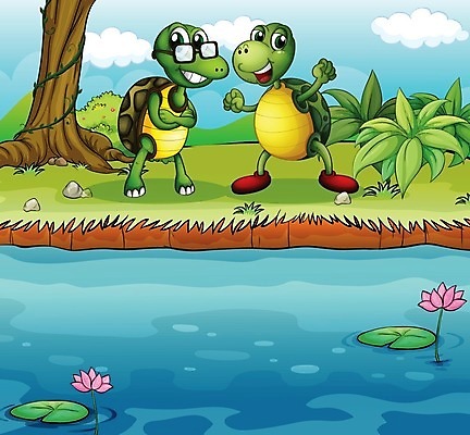 EPS 해외이미지 나무 식물 동물 구름 꽃 안경 호수 분홍색 일러스트 장난 놀이 하늘 미소 야외 그래픽 초록색 물 파란색 강 갈색 껍질 흰색 연못 잡초 강가 백합 수련 언덕 그림 뿌리 포도나무 느림 깊이 등딱지 해외202004 해외일러스트 자연요소 잡화 컬러 표정 과일나무 파일형식 벡터