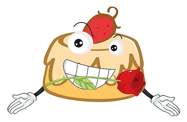 EPS 해외이미지 클립아트 꽃 일러스트 딸기 디저트 사람없음 장미 분노 음식캐릭터 젤리 맛있는 해외202004 해외일러스트 일러캐릭터 식물 캐릭터 감정 음식 과일 파일형식 벡터