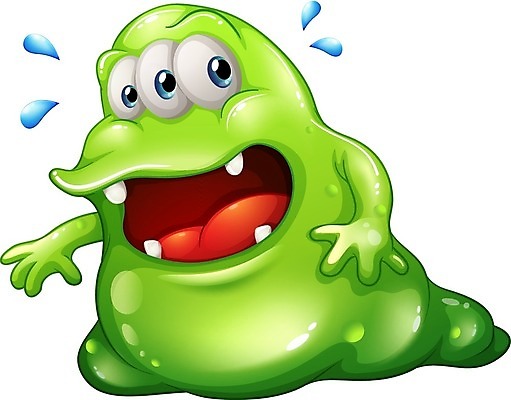 EPS 해외이미지 캐릭터 일러스트 사람없음 땀 몬스터 해외202004 해외일러스트 일러캐릭터 파일형식 벡터