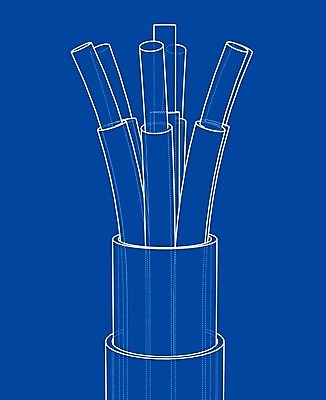 EPS 해외이미지 산업 선 백그라운드 곡선 일러스트 부분 추상 기술 3D 검은색 자료 힘 장비 에너지 흰색 네트워크 연결 스케치 유연 전자 윤곽 철사 지휘자 튜브 고립 구리 설치 전압 공급 와이어프레임 배선 해외202004 해외일러스트 컬러 무늬 미술 한자 음악가 원소 디지털합성 파일형식 벡터