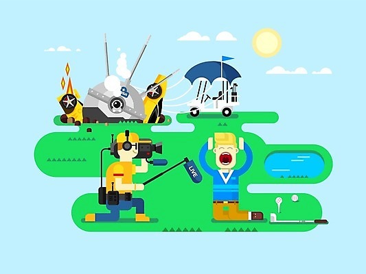 EPS 해외이미지 구름 캐릭터 디자인 남자 컨셉 골프 일러스트 골프장 자동차 하늘 불 사람 두명 그래픽 세트 태양 카메라 텔레비전 장비 인공위성 정보 기자 플랫 좌절 사건 마이크 장면 언론 리포터 카툰스타일 성인남자만 해외202004 해외일러스트 일러캐릭터 자연요소 직업 감정 육상교통 음향기기 통신 스포츠시설 전자제품 구기 남자만 성인만 파일형식 벡터