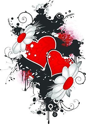 EPS 해외이미지 일러스트 휴가 발렌타인데이 사랑 빨간색 낭만 하트 마음 해외202004 해외일러스트 모양 감정 컬러 컨셉 데이이벤트 파일형식 벡터