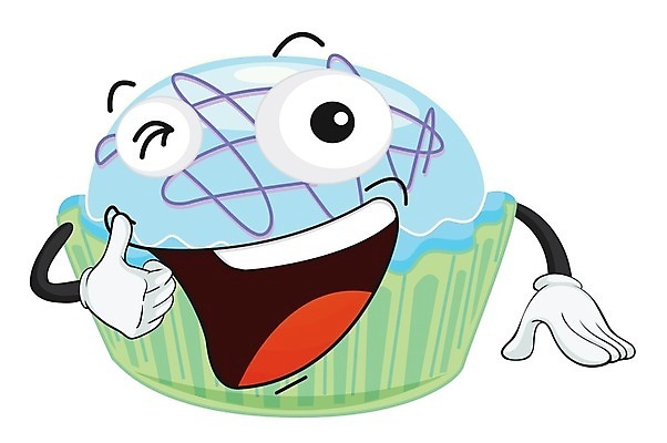 EPS 해외이미지 클립아트 일러스트 디저트 사람없음 컵케이크 음식캐릭터 맛있는 해외202004 해외일러스트 일러캐릭터 캐릭터 음식 케이크 파일형식 벡터