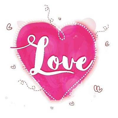 EPS 해외이미지 배너 프로포즈 일러스트 관계 휴가 수채화 발렌타인데이 사랑 이벤트 축제 하트 축하 날짜 그런지 해외202004 해외일러스트 모양 감정 컨셉 데이이벤트 파일형식 벡터