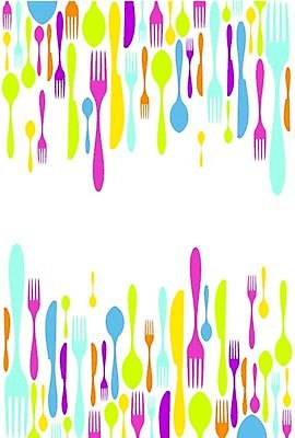 EPS 해외이미지 포크 일러스트 사람없음 숟가락 나이프 해외202004 해외일러스트 식기 수저 칼 파일형식 벡터