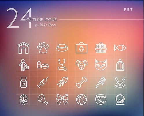 EPS 해외이미지 동물 음식 일러스트 조류 모바일 뼈 동물원 어류 반려동물 세트 컬러풀 장난감 약 유행 상점 고양이 웹 토끼 개 강아지 어플리케이션 발자국 윤곽 수족관 수의사 UI 돌봄 해외202004 해외일러스트 컬러 인터넷 포유류 의학 자국 모션 수중동물 의사 파일형식 벡터