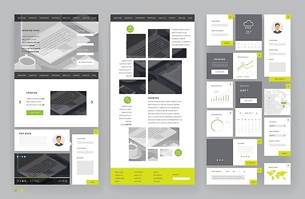 EPS 해외이미지 템플릿 디자인 세계지도 인터넷 일러스트 비즈니스 모바일 문구용품 사람없음 그래픽 노트북 컴퓨터 세트 사무실 웹 인포그래픽 오브젝트 메뉴 레이아웃 페이지 UI 인터페이스 해외202004 해외일러스트 지도 전자제품 세계 파일형식 벡터