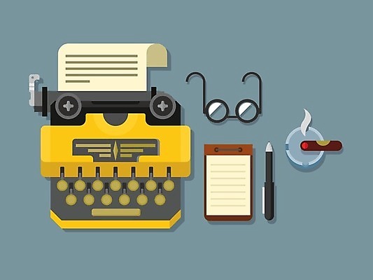 EPS 해외이미지 무료이미지 종이 안경 일러스트 담배 사람없음 펜 메모지 재떨이 타자기 해외202004 해외일러스트 잡화 필기구 사무용품 골동품 파일형식 벡터