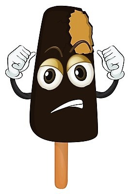 EPS 해외이미지 클립아트 일러스트 아이스크림 사람없음 갈색 초콜릿 분노 음식캐릭터 해외202004 해외일러스트 일러캐릭터 캐릭터 감정 음식 컬러 디저트 파일형식 벡터