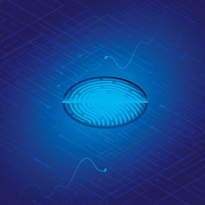 EPS 해외이미지 템플릿 디자인 컨셉 인터넷 일러스트 미래 파란색 빛 컴퓨터 디지털 웹 DNA 보안 페이지 광택 로그인 반응 센서 스캐너 지문 해외202004 해외일러스트 컬러 안전 전자제품 생명공학 파일형식 벡터