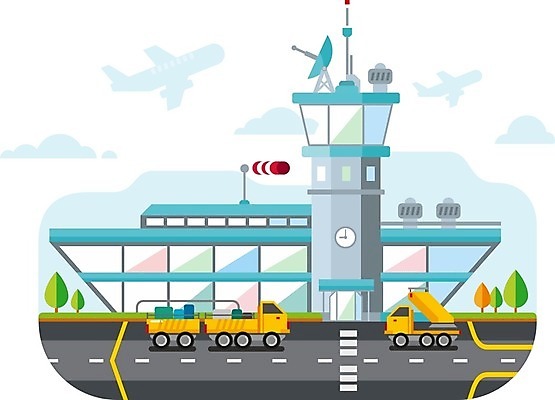 EPS 해외이미지 나무 구름 여행 백그라운드 컨셉 일러스트 건축양식 창문 교통시설 자동차 하늘 휴가 비행기 안테나 사람없음 건물 그래픽 파란색 탑 화물 도시 플랫 공항 땅 항공 출발 상업 활주로 짐차 이륙 철강 터미널 해외202004 해외일러스트 자연요소 식물 건축물 건축 길 육상교통 컬러 교통 통신 항공교통 대중교통 운송업 시설 파일형식 벡터