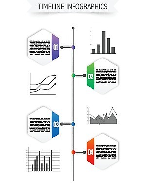 EPS 해외이미지 템플릿 디자인 배너 산업 백그라운드 일러스트 비즈니스 통계 그래프 설계 아이디어 사람없음 그래픽 자료 인포그래픽 정보 성장 계획 분석 보고서 상업 육각형 개발 경영 마케팅 엘리먼트 타임라인 해외202004 해외일러스트 도형 컨셉 파일형식 벡터