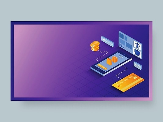EPS 해외이미지 포스터 인터넷 일러스트 모바일 사람모양 사람없음 스마트폰 핸드폰 쇼핑 세일 상점 보라색 동전 신용카드 스마트 아이소메트릭 계좌 소셜미디어 해외202004 해외일러스트 모양 컬러 컨셉 돈 금융 전자제품 스마트기기 파일형식 벡터