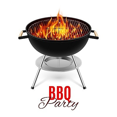 EPS 해외이미지 무료이미지 백그라운드 일러스트 불 사람없음 바베큐그릴 해외202004 해외일러스트 자연요소 그릴 바비큐 파일형식 벡터 무료콘텐츠