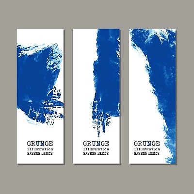 EPS 해외이미지 모양 디자인 백그라운드 컨셉 일러스트 추상 수채화 프레임 미술 사람없음 그래픽 세로 파란색 세트 공백 흐름 흰색 얼룩 그런지 해외202004 해외일러스트 컬러 무늬 문화예술 파일형식 벡터