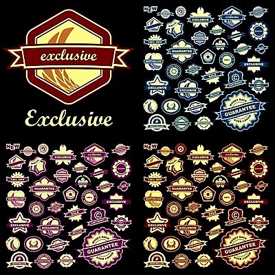 EPS 해외이미지 무료이미지 일러스트 사람없음 쇼핑 세트 라벨 세일 엘리먼트 해외202004 해외일러스트 프레임 파일형식 벡터