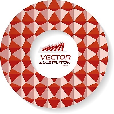 EPS 해외이미지 무료이미지 디자인 패턴 일러스트 추상 사람없음 빨간색 원형 해외202004 해외일러스트 도형 컬러 무늬 파일형식 벡터 무료콘텐츠