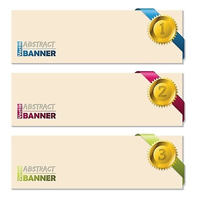 EPS 해외이미지 무료이미지 배너 리본 백그라운드 일러스트 사람없음 라벨 등수 해외202004 해외일러스트 프레임 파일형식 벡터 무료콘텐츠