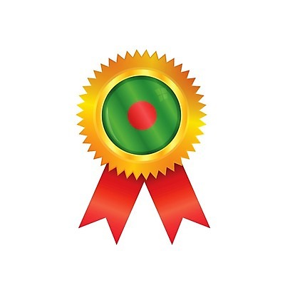 EPS 해외이미지 배너 아시아 리본 일러스트 성공 사람없음 빨간색 초록색 세계 라벨 경쟁 깃발 상패 트로피 메달 심볼 배지 광택 방글라데시 해외202004 해외일러스트 나라 컬러 컨셉 프레임 상_우승 남아시아 상_상패 파일형식 벡터