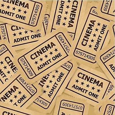 EPS 해외이미지 무료이미지 디자인 별 백그라운드 컨셉 일러스트 사람없음 갈색 쌓기 티켓 영화관 극장 영화 영화티켓 해외202004 해외일러스트 자연요소 컬러 모션 문화예술 파일형식 벡터 무료콘텐츠