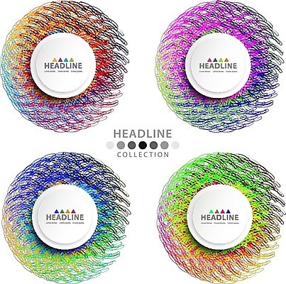 EPS 해외이미지 모양 템플릿 디자인 배너 리플렛 백그라운드 컨셉 패턴 일러스트 추상 프레임 종류 사람없음 그래픽 장식 세트 컬러풀 라벨 플랫 레이아웃 엘리먼트 스타일 해외202004 해외일러스트 컬러 무늬 파일형식 벡터