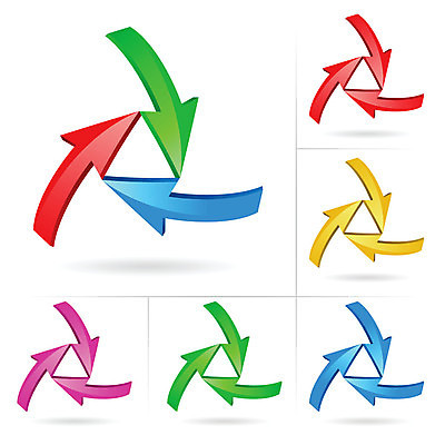 EPS 해외이미지 디자인 화살표 일러스트 사람없음 세트 심볼 해외202004 해외일러스트 파일형식 벡터