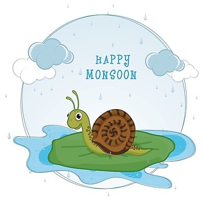 EPS 해외이미지 구름 무료이미지 한마리 백그라운드 일러스트 나뭇잎 타이포그라피 사람없음 비 빗방울 달팽이 해외202004 해외일러스트 자연요소 문자 1 잎 날씨 연체동물 비_날씨 파일형식 벡터 무료콘텐츠