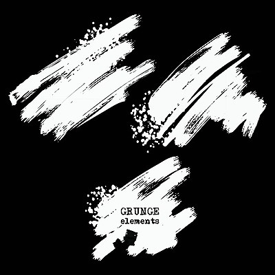 EPS 해외이미지 디자인 일러스트 붓터치 사람없음 검은색 질감 그런지 국경 해외202004 해외일러스트 컬러 파일형식 벡터