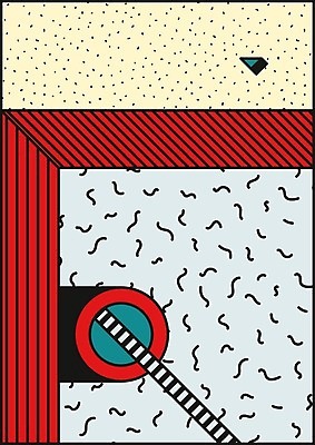 EPS 해외이미지 모양 디자인 백그라운드 패턴 일러스트 추상 사람없음 컬러풀 복고 기하학 멤피스디자인 해외202004 해외일러스트 컬러 무늬 파일형식 벡터