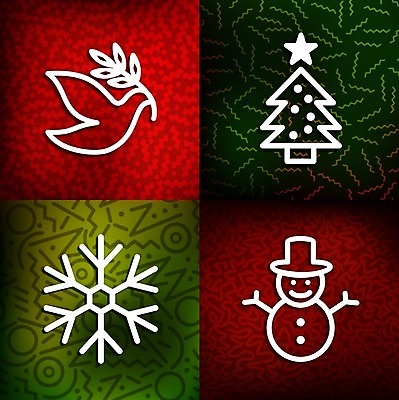 EPS 해외이미지 무료이미지 디자인 별 백그라운드 크리스마스 겨울 라인일러스트 일러스트 눈사람 사람없음 빨간색 초록색 세트 크리스마스트리 눈송이 심볼 비둘기 눈꽃무늬 크리스마스배경 해외202004 해외일러스트 자연요소 계절 기념일 컬러 무늬 조류 눈꽃 눈_날씨 파일형식 벡터 무료콘텐츠