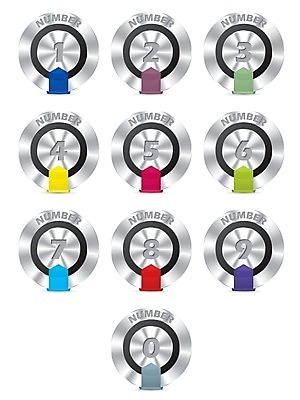 EPS 해외이미지 무료이미지 일러스트 버튼 사람없음 세트 숫자 해외202004 해외일러스트 문자 파일형식 벡터 무료콘텐츠