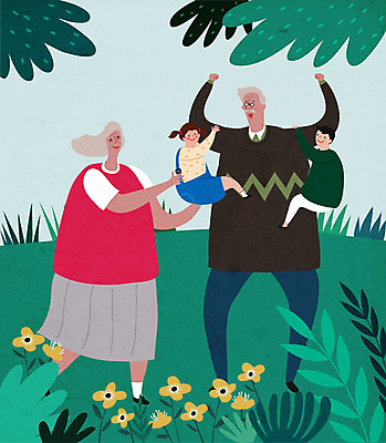 전신 공원 여자 할아버지 남자 할머니 어린이 일러스트 놀이 손자 손녀 매달리기 사람 소녀 소년 여러명 실버라이프 노부부 산책 즐거움 국내일러스트 AI파일 라이프스타일 부부 공공시설 노년 감정 다수 모션 휴식 손주 파일형식 벡터