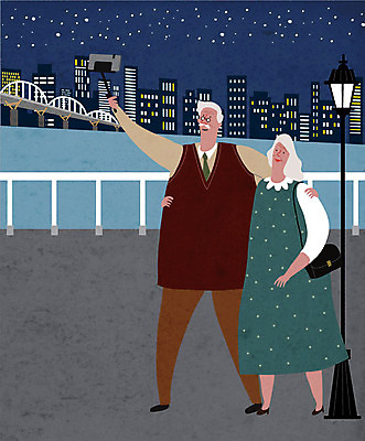 여자 할아버지 노년 남자 할머니 데이트 일러스트 사람 상반신 두명 실버라이프 스마트폰 노부부 사진촬영 다정 셀프카메라 한강 셀카봉 노인만 국내일러스트 AI파일 라이프스타일 부부 컨셉 서울 성인 핸드폰 스마트기기 촬영 랜드마크 성인만 파일형식 벡터