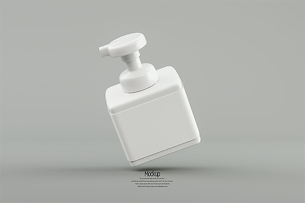 PSD 편집 편집이미지 의학 회색배경 사람없음 한개 약 3D소스 3D 바이러스 약병 디지털합성 세정제 펌핑기 목업 손세정제 손소독제 디스펜서 편집3D 1 백그라운드 위생용품 회색 소독제 병_담는 파일형식