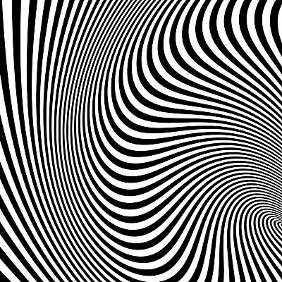 EPS 해외이미지 모양 디자인 선 백그라운드 패턴 일러스트 사람없음 그래픽 검은색 줄무늬 흰색 회전 기하학 광학 해외202004 해외일러스트 컬러 무늬 파일형식 벡터