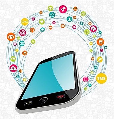 EPS 해외이미지 일러스트 비즈니스 모바일 사람없음 스마트폰 핸드폰 시스템 서버 네트워킹 해외202004 해외일러스트 전자제품 스마트기기 네트워크 파일형식 벡터