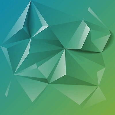 EPS 해외이미지 클립아트 모양 템플릿 디자인 백그라운드 컨셉 일러스트 추상 그래픽 장식 초록색 3D 기하학 망사 엘리먼트 폴리곤 해외202004 해외일러스트 컬러 무늬 직물 디지털합성 파일형식 벡터