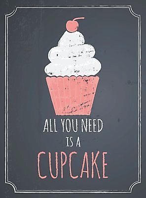 EPS 해외이미지 무료이미지 분홍색 백그라운드 일러스트 디저트 사람없음 칠판 회색 달콤 컵케이크 초크일러스트 초크아트 해외202004 해외일러스트 음식 컬러 케이크 맛 그림 파일형식 벡터 무료콘텐츠