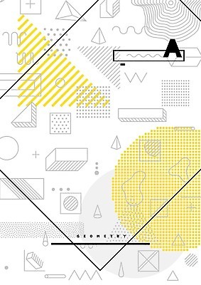 EPS 해외이미지 모양 디자인 포스터 선 백그라운드 패턴 일러스트 추상 사람없음 그래픽 장식 노란색 검은색 흰색 점 원형 기하학 팝 멤피스디자인 해외202004 해외일러스트 도형 컬러 무늬 파일형식 벡터