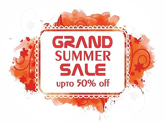 EPS 해외이미지 무료이미지 배너 백그라운드 꽃무늬 일러스트 사람없음 빨간색 쇼핑 세일 재고정리 시즌오프 해외202004 해외일러스트 꽃 컬러 무늬 파일형식 벡터