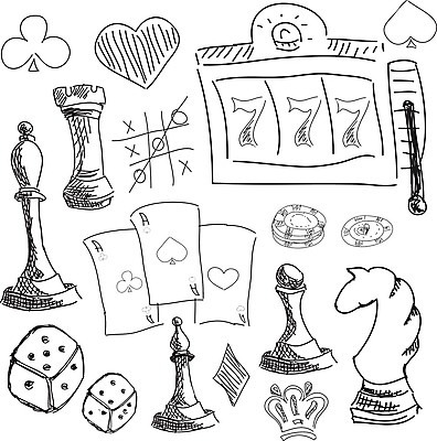 EPS 해외이미지 무료이미지 라인일러스트 일러스트 사람없음 게임 트럼프 포커칩 도박 체스말 체스 스케치 심볼 주사위 겜블 빙고 슬롯머신 해외202004 해외일러스트 놀이 미술 놀이용품 말_게임 포커 파일형식 벡터