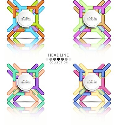 EPS 해외이미지 무료이미지 디자인 백그라운드 컨셉 일러스트 사람없음 세트 컬러풀 해외202004 해외일러스트 컬러 파일형식 벡터