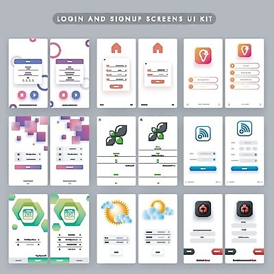 EPS 해외이미지 템플릿 인터넷 일러스트 비즈니스 모바일 날씨 사람없음 스마트폰 카메라 스크린 이메일 플랫 암호 어플리케이션 온라인 네비게이션 전자상거래 UI 계좌 구독 로그인 소셜미디어 소프트웨어 웹디자인 인터페이스 터치스크린 목업 와이어프레임 해외202004 해외일러스트 금융 전자제품 핸드폰 스마트기기 파일형식 벡터