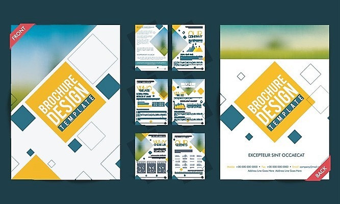 EPS 해외이미지 템플릿 포스터 리플렛 비즈니스 추상 팜플렛 사람없음 정보 잡지 마케팅 해외202004 무늬 간행물 파일형식 벡터