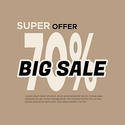 EPS 해외이미지 무료이미지 디자인 배너 백그라운드 일러스트 사람없음 쇼핑 갈색 세일 퍼센트 해외202004 해외일러스트 컬러 특수기호 파일형식 벡터