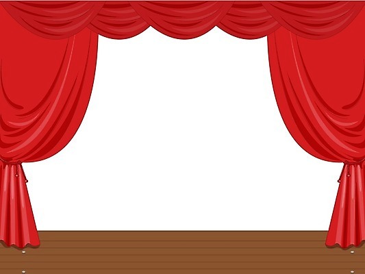 EPS 해외이미지 무료이미지 일러스트 프레임 사람없음 빨간색 무대 커튼 해외202004 해외일러스트 컬러 파일형식 벡터 무료콘텐츠