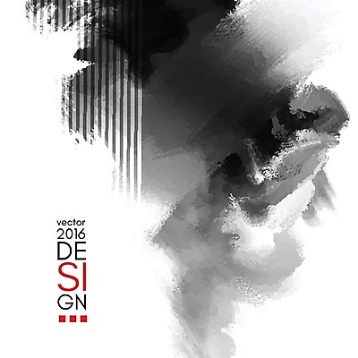 EPS 해외이미지 무료이미지 디자인 일러스트 추상 수채화 미술 사람없음 검은색 얼룩 해외202004 해외일러스트 컬러 무늬 문화예술 파일형식 벡터 무료콘텐츠