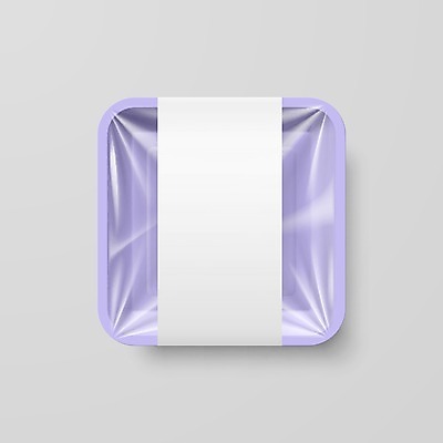 EPS 해외이미지 무료이미지 일러스트 포장 사람없음 공백 플라스틱 패키지 일회용접시 해외202004 해외일러스트 접시 재질 파일형식 벡터