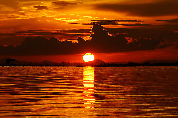 포토 JPG 해외이미지 바다 백그라운드 자연 하늘 풍경 사람없음 빨간색 빛 햇빛 태양 반사 노란색 일출 황혼 일몰 수평선 해외202004 해외포토 자연요소 컬러 노을 생태계 파일형식