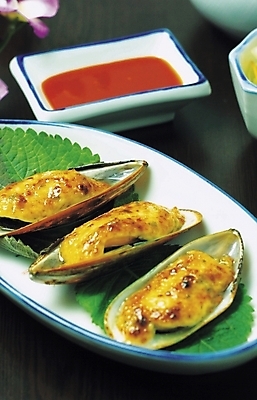 포토 JPG 스튜디오촬영 음식 조개 사람없음 스끼다시 조갯살 일본음식 국내포토 어패류 실내 파일형식